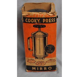 new easy-grip cooky press vintage kitchen original box mirro (39)